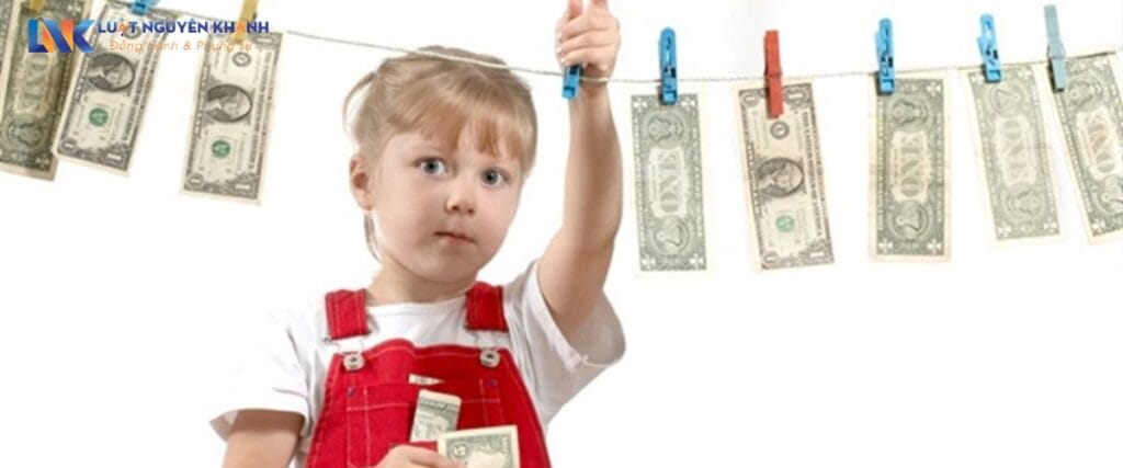 chia tài sản cho con sau ly hôn